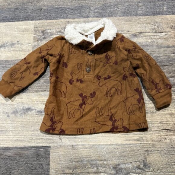 Carter's Two Piece Matching Set 6-12 Months - Picture 4 of 6